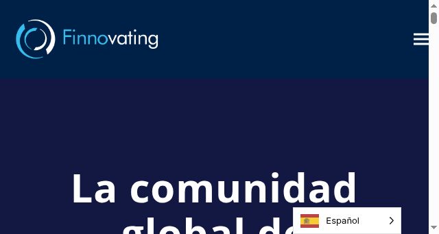 Screenshot of finnovating.com