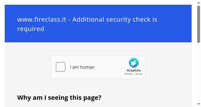 Screenshot of fireclass.it