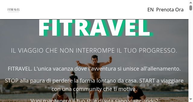 Screenshot of fitravel.app