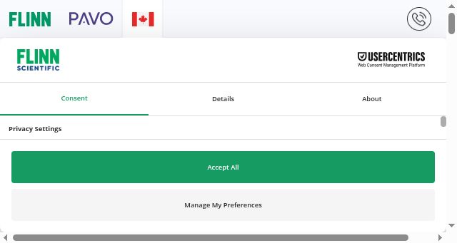 Screenshot of flinnsci.ca
