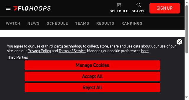 Screenshot of flohoops.com