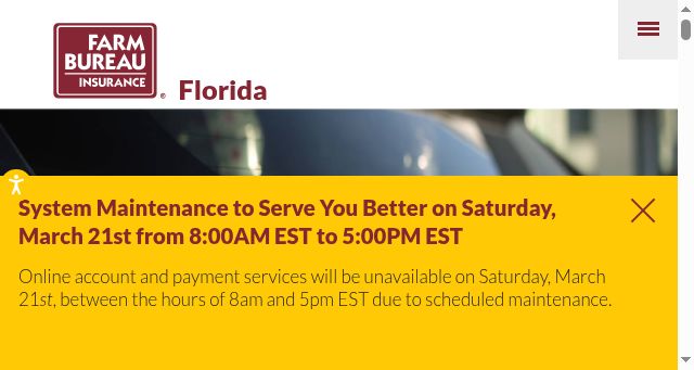 Screenshot of floridafarmbureau.com