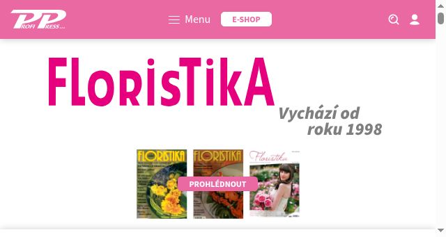 Screenshot of floristikaweb.cz