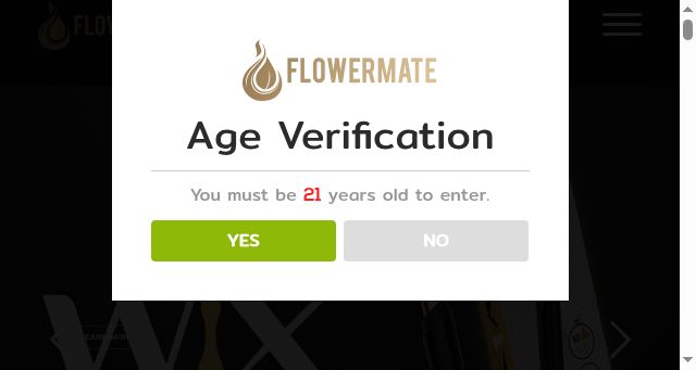 Screenshot of flowermate.com