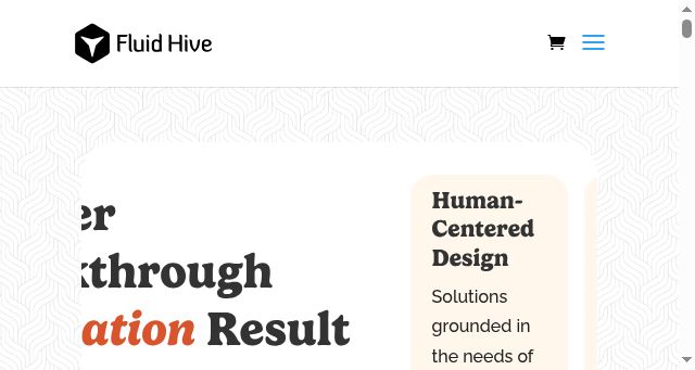 Screenshot of fluidhive.com