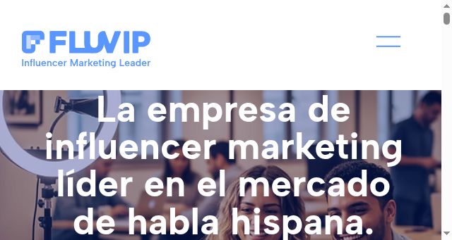 Screenshot of fluvip.com