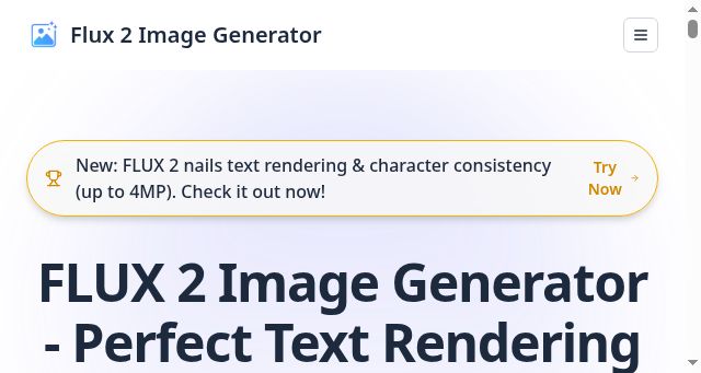 Screenshot of fluximage.net