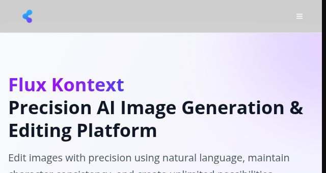 Screenshot of fluxkontext.biz
