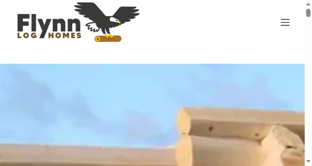 Screenshot of flynnloghomes.com