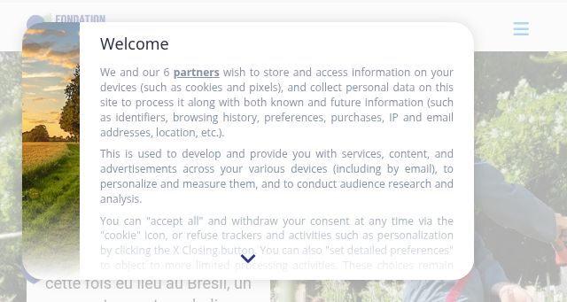 Screenshot of fondation-terresolidaire.org