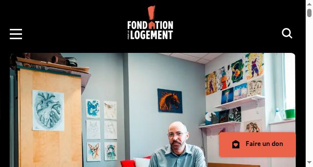 Screenshot of fondationpourlelogement.fr
