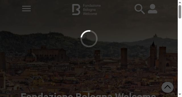 Screenshot of fondazionebolognawelcome.org