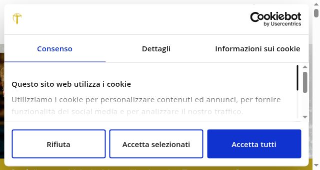 Screenshot of fondazionecarilucca.it