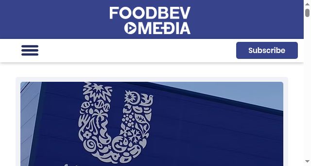 Screenshot of foodbev.com