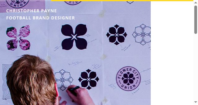 Screenshot of footballbranddesigner.com