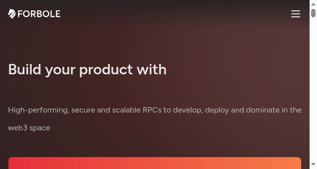 Screenshot of forbole.com