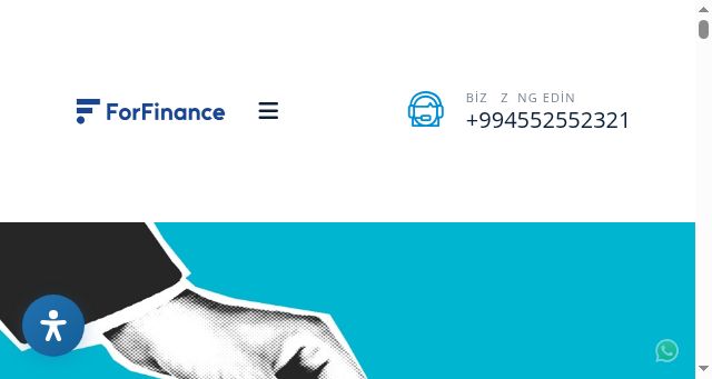 Screenshot of forfinance.az