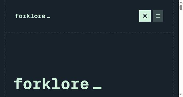 Screenshot of forklore.in