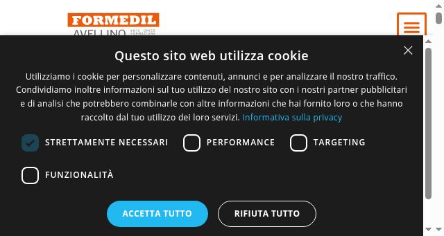 Screenshot of formedilavellino.it