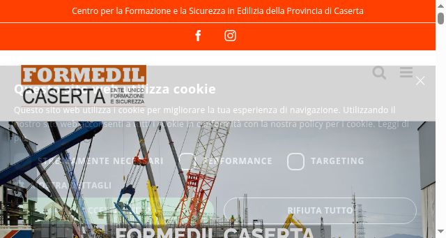 Screenshot of formedilcaserta.it