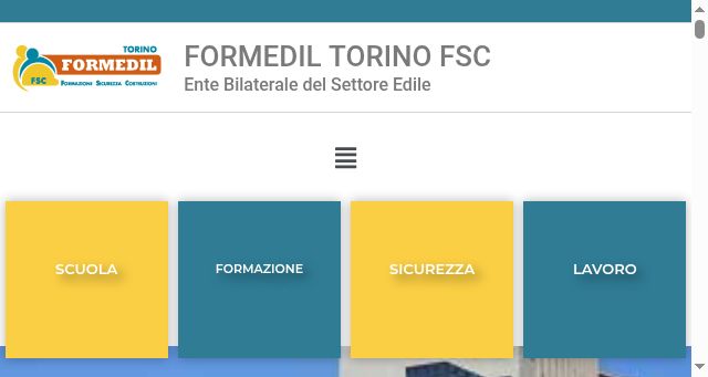 Screenshot of formediltorinofsc.it