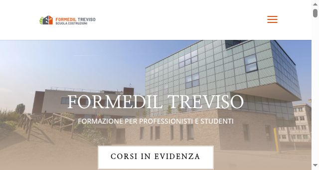 Screenshot of formediltreviso.it