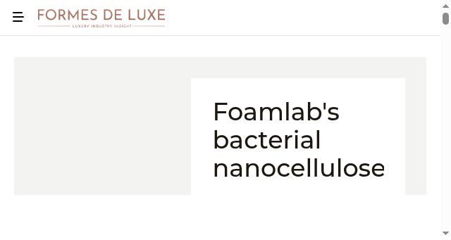Screenshot of formesdeluxe.com