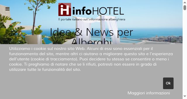 Screenshot of forniturealberghiereonline.it