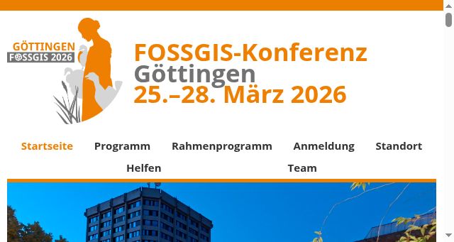 Screenshot of fossgis-konferenz.de