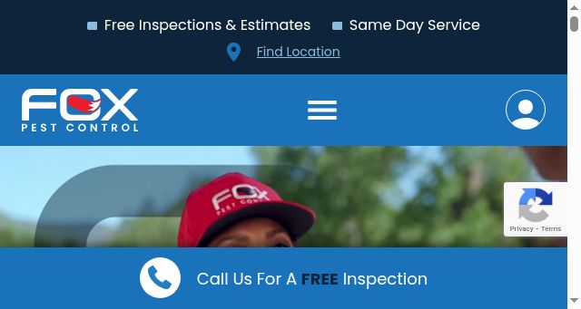 Screenshot of fox-pest.com