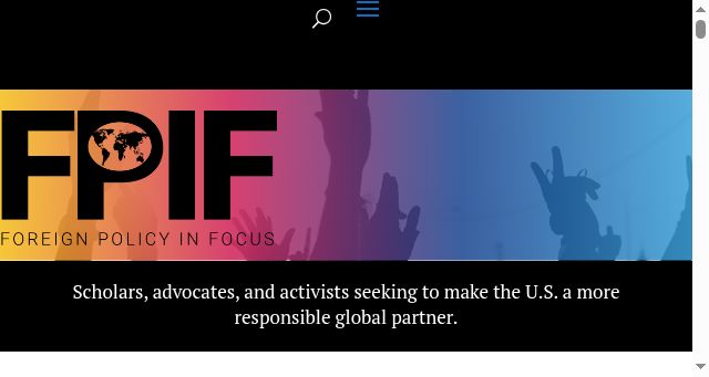 Screenshot of fpif.org