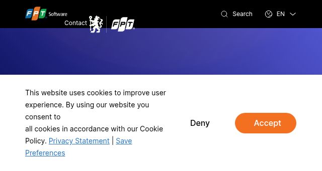 Screenshot of fptsoftware.com