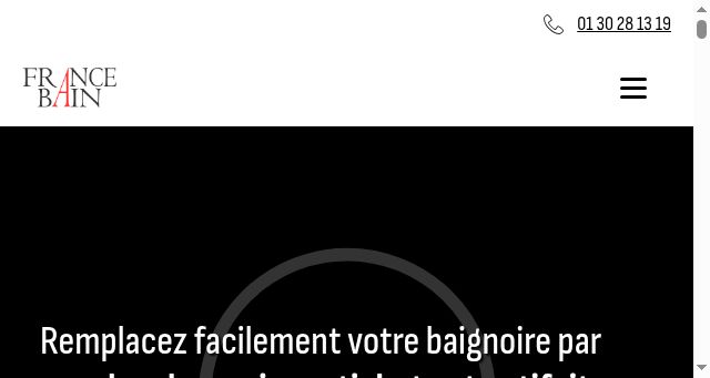 Screenshot of france-bain.fr