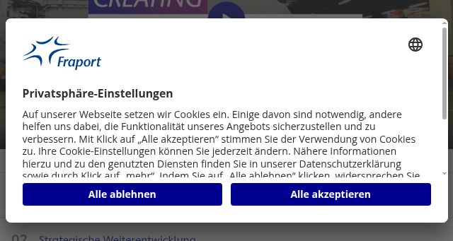 Screenshot of frankfurt-cargohub.de