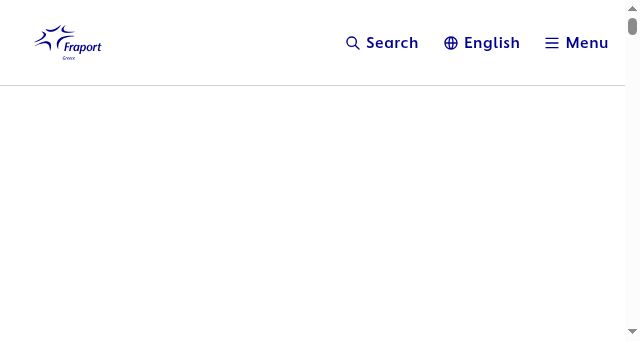 Screenshot of fraport-greece.com