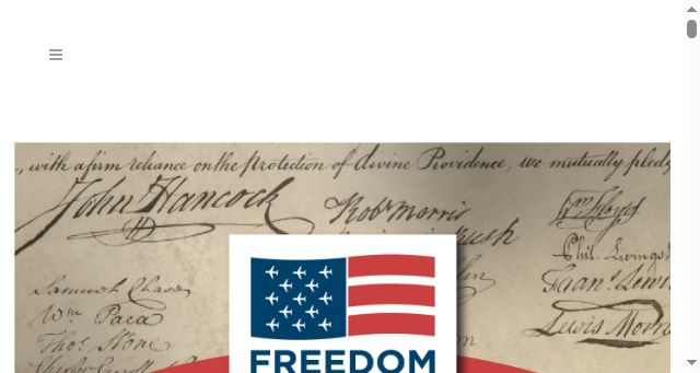 Screenshot of freedomplane.org