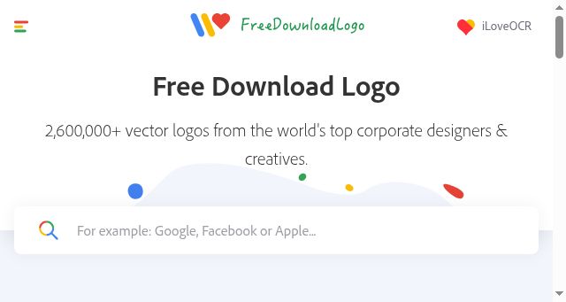 Screenshot of freedownloadlogo.com