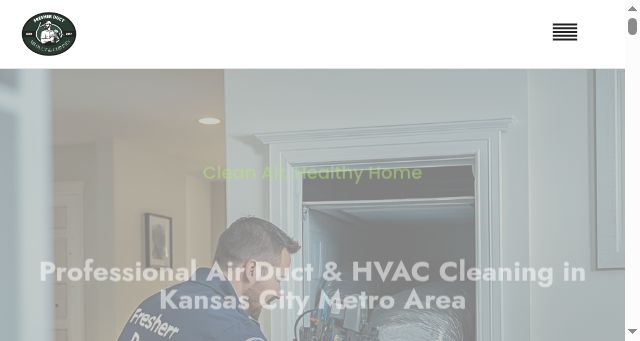 Screenshot of fresherduct.com