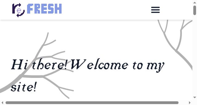 Screenshot of freshlygrown.me