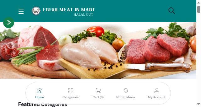 Screenshot of freshmeatinmart.com