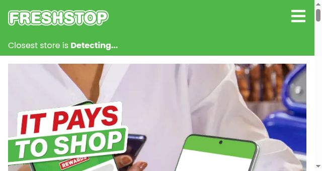 Screenshot of freshstop.co.za