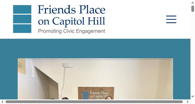 Screenshot of friendsplacedc.org
