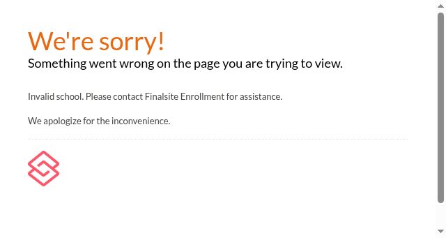 Screenshot of fsenrollment.com