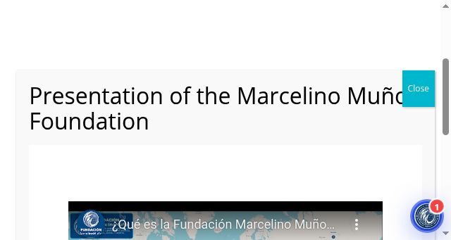 Screenshot of fundacionmarcelinomunoz.org