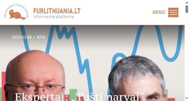Screenshot of furlithuania.lt