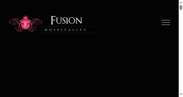 Screenshot of fusion-hospitality.co.uk