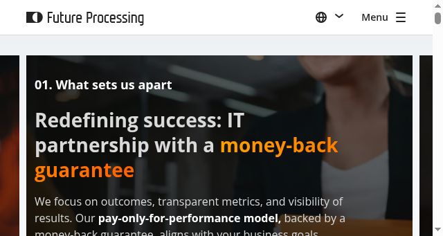 Screenshot of future-processing.com