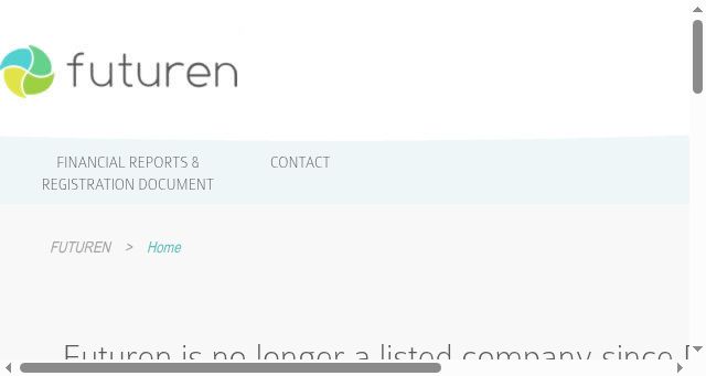 Screenshot of futuren-group.com