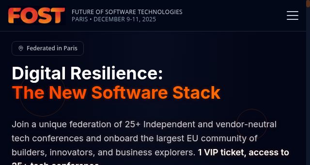 Screenshot of futureofsoftwaretechnologies.com