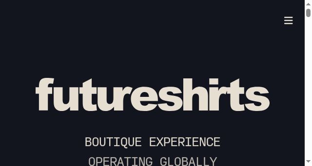 Screenshot of futureshirts.co